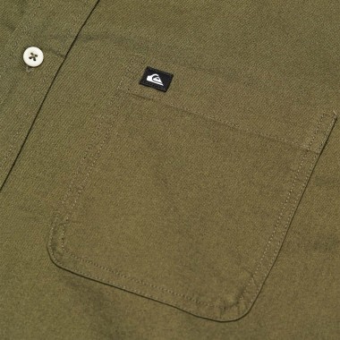 QUIKSILVER SMOKE TRAIL OXFORD LS SHIRT GRAPE LEAF