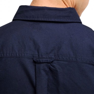 QUIKSILVER SMOKE TRAIL OXFORD LS SHIRT DARK NAVY