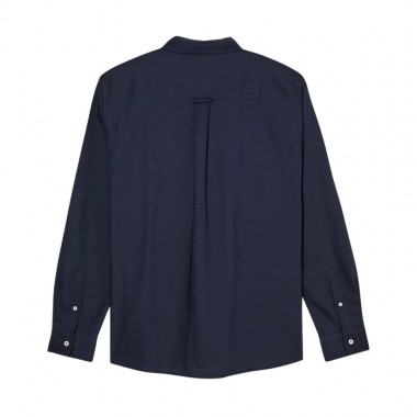 QUIKSILVER SMOKE TRAIL OXFORD LS SHIRT DARK NAVY