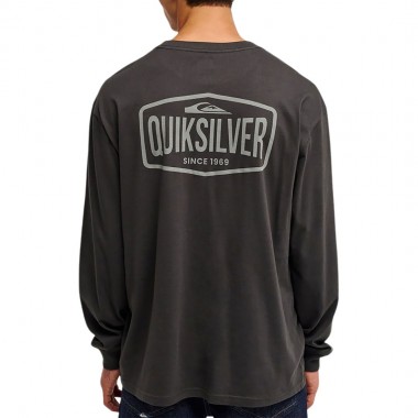 QUIKSILVER SURF GARAGE LS TEE TARMAC