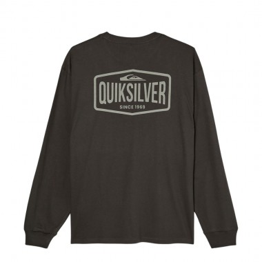 QUIKSILVER SURF GARAGE LS TEE TARMAC