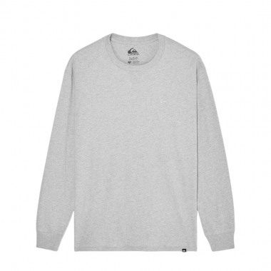 QUIKSILVER SALT WATER LS TEE LIGHT GREY HEATHER
