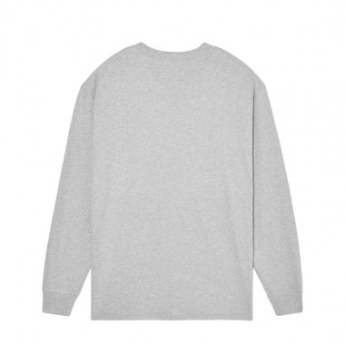 QUIKSILVER SALT WATER LS TEE LIGHT GREY HEATHER