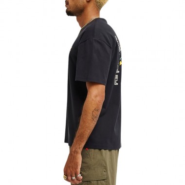QUIKSILVER BOB MARLEY WARHEAD TEE BLACK