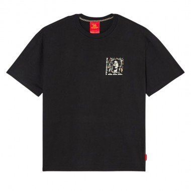QUIKSILVER BOB MARLEY WARHEAD TEE BLACK