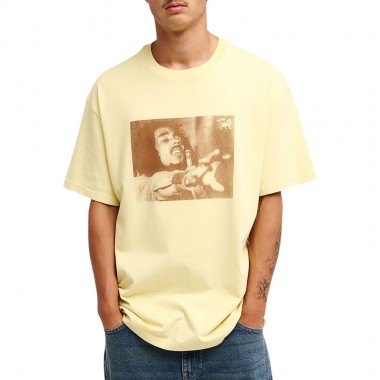 QUIKSILVER BOB MARLEY REDEMPTION TEE STRAW