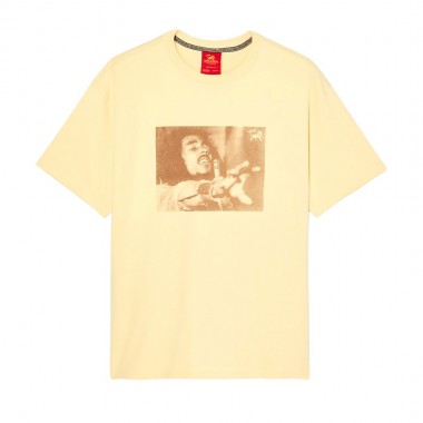 QUIKSILVER BOB MARLEY REDEMPTION TEE STRAW