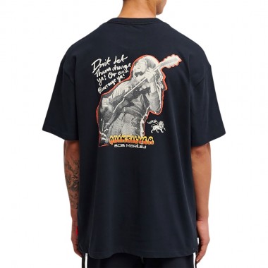 QUIKSILVER BOB MARLEY BE LOVED TEE BLACK