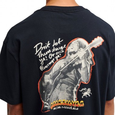QUIKSILVER BOB MARLEY BE LOVED TEE BLACK