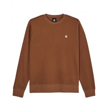 ELEMENT ICON EMBROIDERY SWEATSHIRT SEPIA