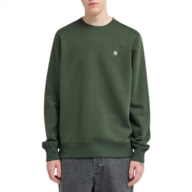 ELEMENT ICON EMBROIDERY SWEATSHIRT DEEP FOREST