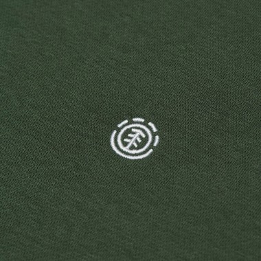 ELEMENT ICON EMBROIDERY SWEATSHIRT DEEP FOREST