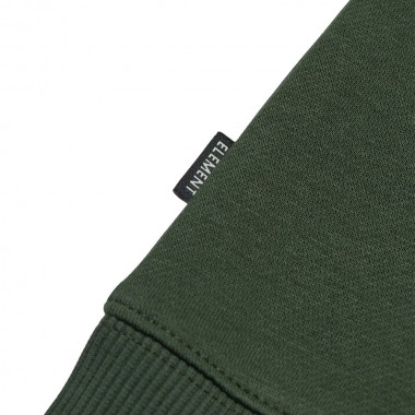 ELEMENT ICON EMBROIDERY SWEATSHIRT DEEP FOREST