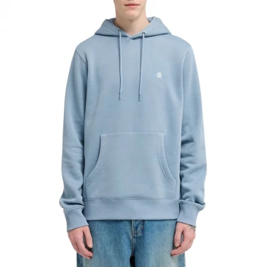 ELEMENT ICON EMBROIDERY HOODIE FADED DENIM