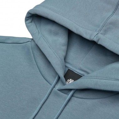 ELEMENT ICON EMBROIDERY HOODIE FADED DENIM