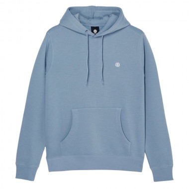 ELEMENT ICON EMBROIDERY HOODIE FADED DENIM