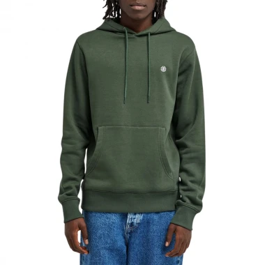 ELEMENT ICON EMBROIDERY HOODIE DEEP FOREST