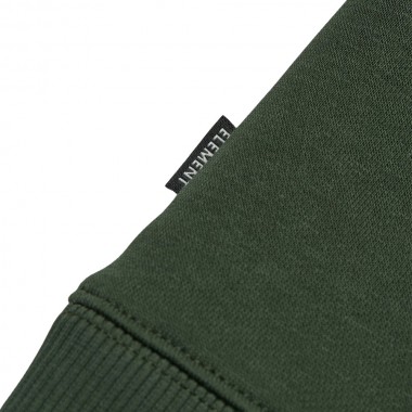 ELEMENT ICON EMBROIDERY HOODIE DEEP FOREST