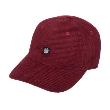 ELEMENT ICON CORDUROY DAD CAP APPLE BUTTER