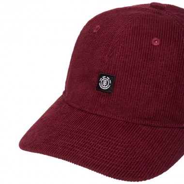 ELEMENT ICON CORDUROY DAD CAP APPLE BUTTER