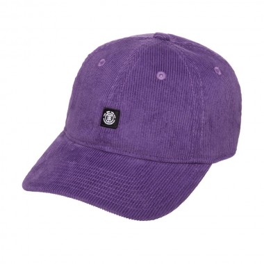 ELEMENT ICON CORDUROY DAD CAP GENTIAN VIOLET