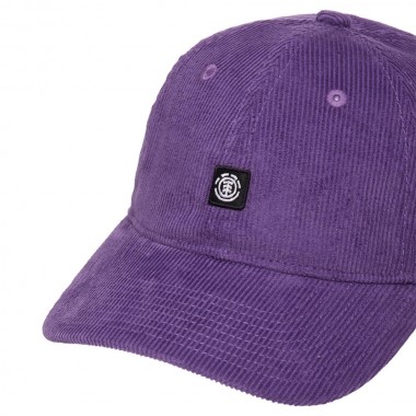 ELEMENT ICON CORDUROY DAD CAP GENTIAN VIOLET