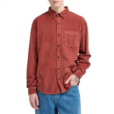 ELEMENT BUTTON DOWN REGULAR CORDUROY LS SHIRT APPLE BUTTER