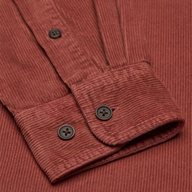 ELEMENT BUTTON DOWN REGULAR CORDUROY LS SHIRT APPLE BUTTER