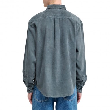 ELEMENT BUTTON DOWN REGULAR CORDUROY LS SHIRT DARK SLATE