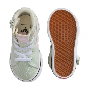 VANS SK8-HI REISSUE SIDE ZIP TOD SHOES DUSTY MINT/PINK