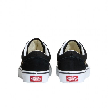 VANS OLD SKOOL LEOPARD K SHOES BLACK