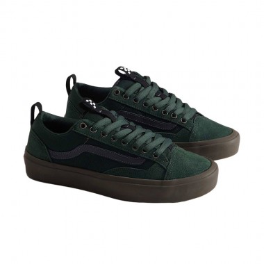 VANS SKATE OLD SKOOL 36 + SHOES GREEN/GUM