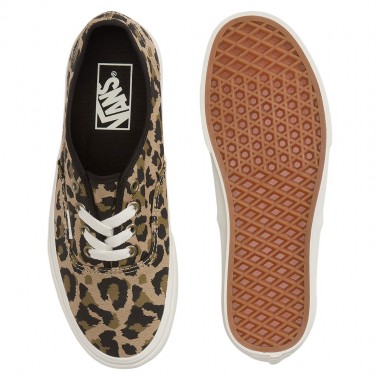 VANS AUTHENTIC LEOPARD W SHOES BLACK/INCENSE