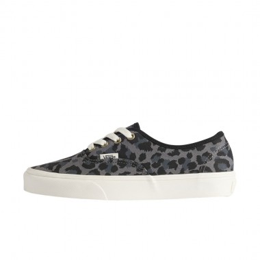 VANS AUTHENTIC LEOPARD W SHOES BLACK/PEWTER