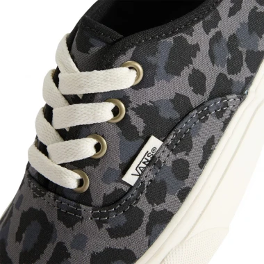 VANS AUTHENTIC LEOPARD W SHOES BLACK/PEWTER