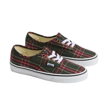 VANS AUTHENTIC TARTAN W SHOES OIL GREEN