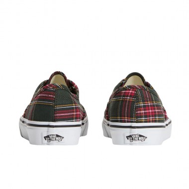 VANS AUTHENTIC TARTAN W SHOES OIL GREEN