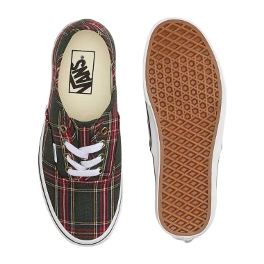 VANS AUTHENTIC TARTAN W SHOES OIL GREEN