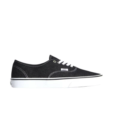 VANS AUTHENTIC DENIM SHOES BLACK/WHITE