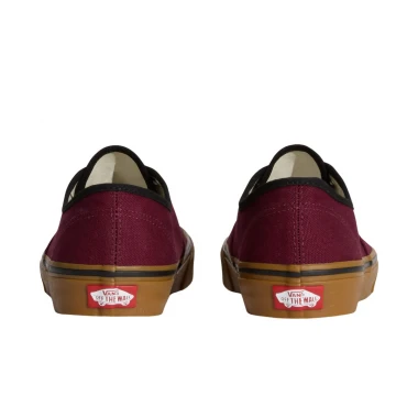 VANS AUTHENTIC BTS SHOES BURGUNDY/GUM