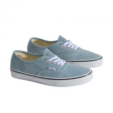 VANS AUTHENTIC DENIM SHOES BLUE/WHITE