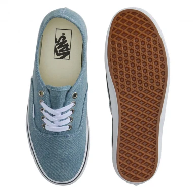 VANS AUTHENTIC DENIM SHOES BLUE/WHITE