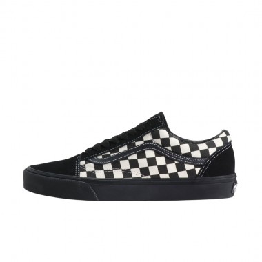 VANS OLD SKOOL CHECKERBOARD SHOES BLACK/WHITE