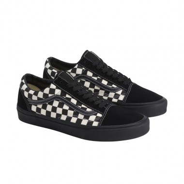 VANS OLD SKOOL CHECKERBOARD SHOES BLACK/WHITE