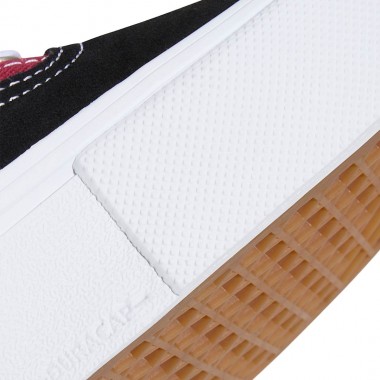 VANS SKATE ERA SHOES BLACK/DARK RED