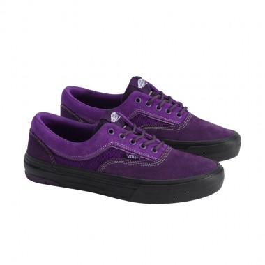VANS SKATE ERA WAFFLECUP SHOES MATTE PURPLE/BLACK
