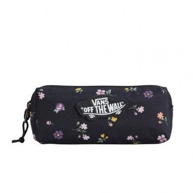 VANS OLD SKOOL PENCIL POUCH BLACK/MATTE PURPLE