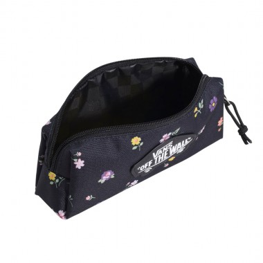 VANS OLD SKOOL PENCIL POUCH BLACK/MATTE PURPLE