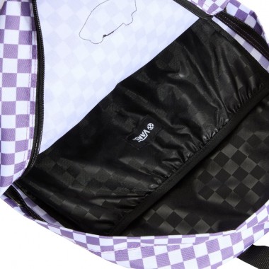 VANS OLD SKOOL GROM CHECK BACKPACK PRISM PURPLE