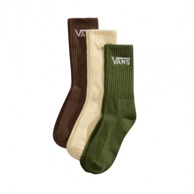 VANS CLASSIC CREW SOCKS 3-PACK GREEN BALSAM